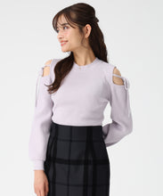 画像をギャラリービューアに読み込む, 肩開きリボンニット/MM548315 10