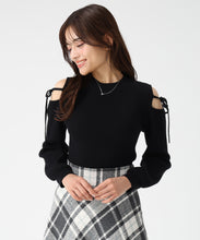 画像をギャラリービューアに読み込む, 肩開きリボンニット/MM548315 11