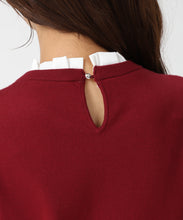 画像をギャラリービューアに読み込む, フリルレイヤードニット/MM548316 3