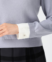 画像をギャラリービューアに読み込む, レースシャツドッキングニット/MM548319 5