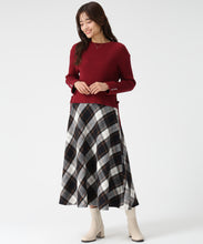 画像をギャラリービューアに読み込む, サイドレースアップミドルリブニット/MM548320 9