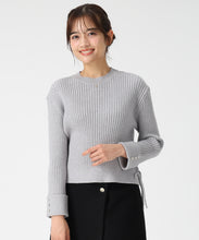 画像をギャラリービューアに読み込む, サイドレースアップミドルリブニット/MM548320 13