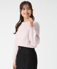 画像をギャラリービューアに読み込む, フラッフィーチェック柄ニット/MM548321 14