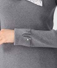 画像をギャラリービューアに読み込む, スカーフ付きリブニット/MM548324 5