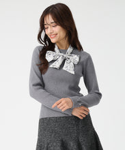 画像をギャラリービューアに読み込む, スカーフ付きリブニット/MM548324 11