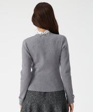 画像をギャラリービューアに読み込む, スカーフ付きリブニット/MM548324 2