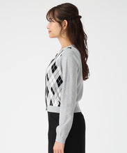 画像をギャラリービューアに読み込む, アーガイルカーディガン/MM548408 1