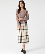 画像をギャラリービューアに読み込む, ぽこぽこVネックペプラムラメカーディガン/MM548409 8