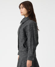 画像をギャラリービューアに読み込む, ヘリンボーン柄ステンカラージャケット/MM548609 1