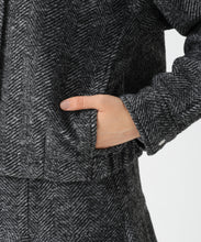 画像をギャラリービューアに読み込む, ヘリンボーン柄ステンカラージャケット/MM548609 5