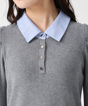 画像をギャラリービューアに読み込む, 【予約販売/10月下旬発売予定】襟付きミニニットワンピース/TT547406 8