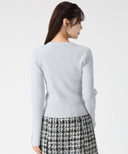 画像をギャラリービューアに読み込む, 袖スリットボタンリブニット/TT548311 2