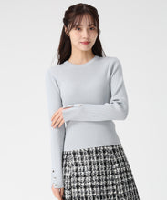 画像をギャラリービューアに読み込む, 袖スリットボタンリブニット/TT548311 7