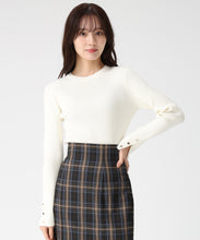 画像をギャラリービューアに読み込む, 袖スリットボタンリブニット/TT548311 11