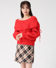 画像をギャラリービューアに読み込む, オフショルミドルゲージニット/TT548307 14