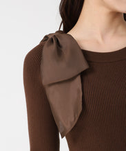 画像をギャラリービューアに読み込む, 肩リボンシアーニット/TT548304 4