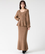 画像をギャラリービューアに読み込む, ペプラムニットスカートセット/TT547407 10