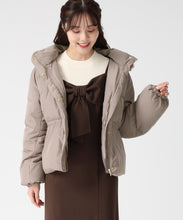 画像をギャラリービューアに読み込む, フードファー付ショートダウン/TT548602 (モカ)