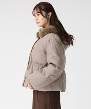 画像をギャラリービューアに読み込む, フードファー付ショートダウン/TT548602 1