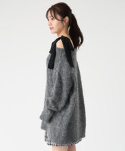 画像をギャラリービューアに読み込む, 肩リボンふわもこニット/TT558302 1