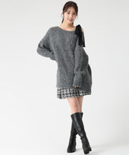 画像をギャラリービューアに読み込む, 肩リボンふわもこニット/TT558302 8