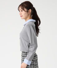 画像をギャラリービューアに読み込む, 【一部店舗限定アイテム】レイヤード衿付きニット/TT558301 1