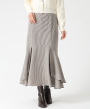 画像をギャラリービューアに読み込む, サイド切替マーメイドスカート/TT547213 (ブラウン系)