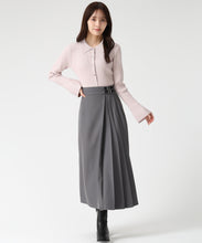 画像をギャラリービューアに読み込む, 【予約販売/11月中旬発売予定】衿付袖フレアニット/TT548312 7