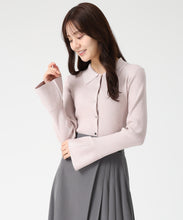 画像をギャラリービューアに読み込む, 【予約販売/11月中旬発売予定】衿付袖フレアニット/TT548312 21