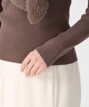 画像をギャラリービューアに読み込む, シャギーリボンモチーフニット/TT548313 5