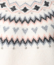 画像をギャラリービューアに読み込む, 【予約販売/11月中旬発売予定】ノルディック柄ニット/TT548315 4