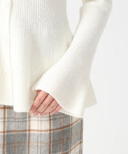 画像をギャラリービューアに読み込む, 【予約販売/11月中旬発売予定】袖リボンベロアペプラムニット/TT548316 6