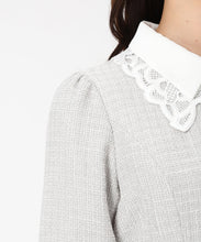 画像をギャラリービューアに読み込む, レース襟付きツイードミニワンピース/MM547420 4