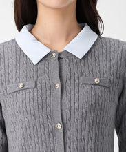 画像をギャラリービューアに読み込む, 襟付きケーブルミニニットワンピース/MM547424 3