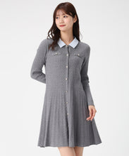 画像をギャラリービューアに読み込む, 襟付きケーブルミニニットワンピース/MM547424 31