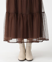 画像をギャラリービューアに読み込む, WEB限定 ニット×チュールスカートセットアップ/MM557408 9