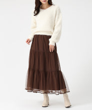 画像をギャラリービューアに読み込む, WEB限定 ニット×チュールスカートセットアップ/MM557408 30