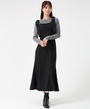 画像をギャラリービューアに読み込む, 2wayバックレースアップキャミワンピース/MM557413 (ブラック)