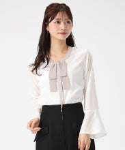 画像をギャラリービューアに読み込む, WEB限定 ボウタイブラウス/MM558112 21
