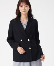 画像をギャラリービューアに読み込む, 【一部店舗限定】ツイードテーラードジャケット/MM558501 (ネイビー)
