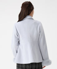 画像をギャラリービューアに読み込む, 2way袖ファーペプラムコート/MM558601 2