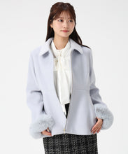 画像をギャラリービューアに読み込む, 2way袖ファーペプラムコート/MM558601 9
