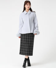 画像をギャラリービューアに読み込む, 2way袖ファーペプラムコート/MM558601 11