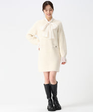 画像をギャラリービューアに読み込む, チュールボウタイラメニットミニワンピース/TT547418 21