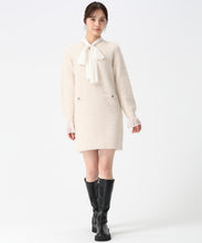 画像をギャラリービューアに読み込む, チュールボウタイラメニットミニワンピース/TT547418 22