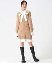 画像をギャラリービューアに読み込む, シャツレイヤードケーブルワンピース/TT547415 21