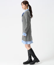 画像をギャラリービューアに読み込む, シャツレイヤードケーブルワンピース/TT547415 1