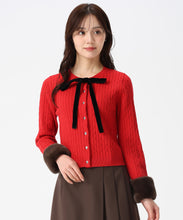 画像をギャラリービューアに読み込む, ケーブルリボンカーディガン/TT548408 20