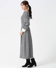 画像をギャラリービューアに読み込む, カットツイードフレアワンピース/TT547416 1