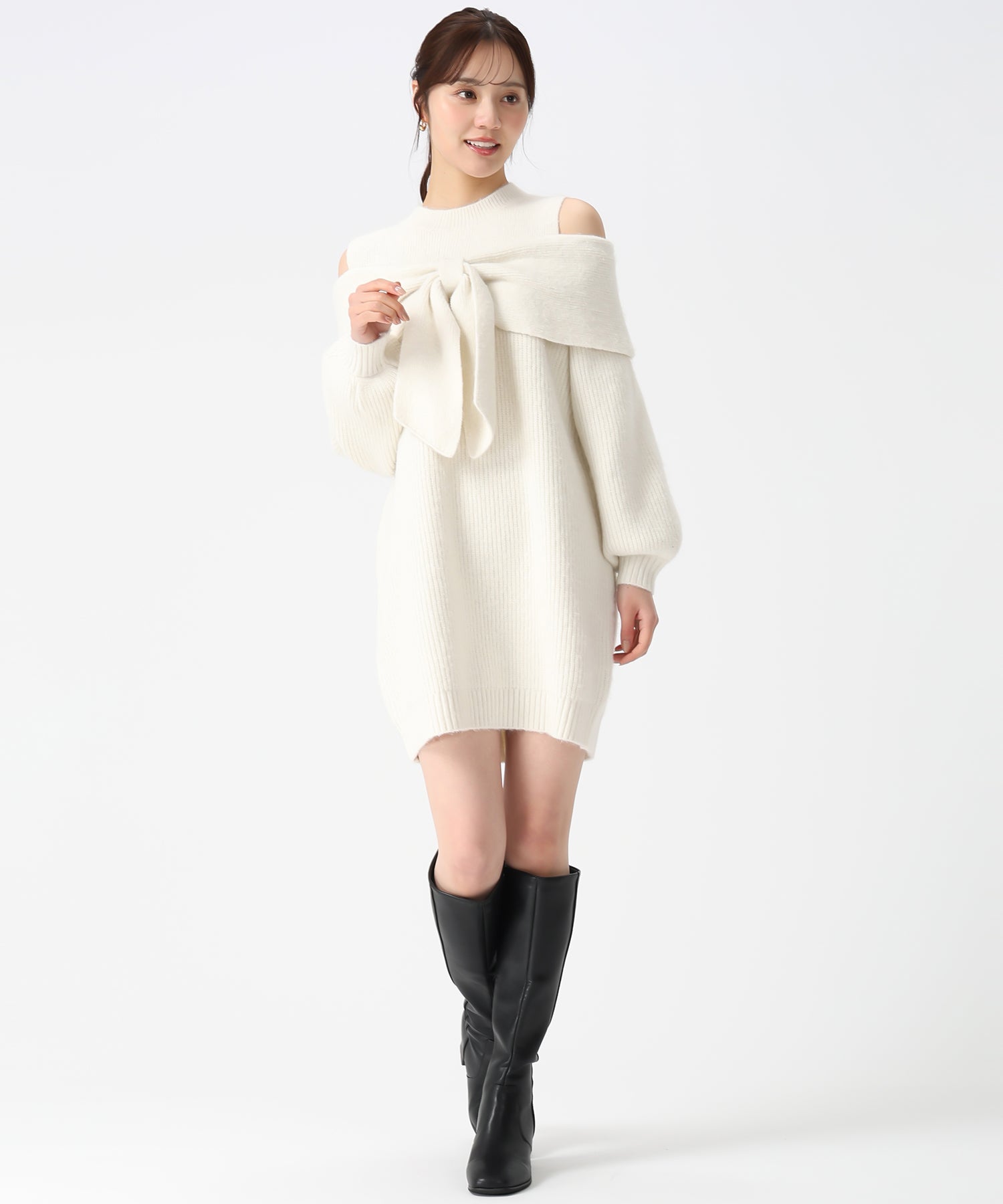 リボンモチーフミニワンピース/TT547414 – MISCH MASCH|31 Sons de mode